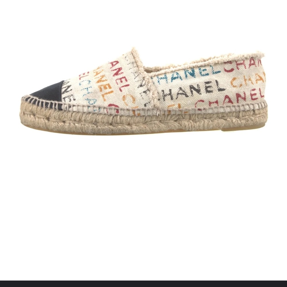 Chanel Canvas Espadrilles Size 40